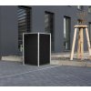 Hide box na odpadky - 1 koš (240l), čierna farba 80x69x115 cm Hide box na odpadky - 1 koš (240l), čierna farba 80x69x115 cm