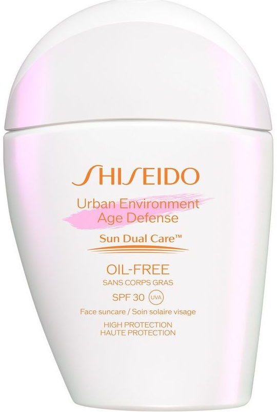 Shiseido Sun Care Urban Environment Age Defense zmatňujúci opaľovací krém na tvár SPF30 30 ml