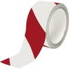 Foltec výstražná páska 50 mm x 33 m červeno-bílá