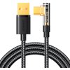 Joyroom S-UC027A6 Uhlový k USB-A / Type-C / 3A, 1,2m, černý
