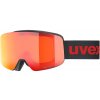 Lyžiarske okuliare Uvex Pwdr FM Black Matt DL/Red Clear uni Lyžiarske okuliare Uvex Pwdr FM Black Matt DL/Red Clear uni