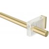 Zlatá roztiahnuteľná garniža 107-305 cm Umbra FLUTE Zlatá roztiahnuteľná garniža 107-305 cm Umbra FLUTE