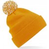 Beechfield Zimná čiapka s brmbolcom B450 Mustard one size Beechfield Zimná čiapka s brmbolcom B450 Mustard one size