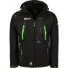 Geographical Norway bunda pánska TECHNO softshell čierna Geographical Norway bunda pánska TECHNO softshell čierna