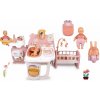 Set domček trojkrídlový s 32 cm bábikou v dupačkách Large Doll´s Play Center Soft Baby Nurse Smoby a spací vak s klokankou Set domček trojkrídlový s 32 cm bábikou v dupačkách Large Doll´s Play Center Soft Baby Nurse Smoby a spací vak s klokankou