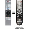 Predátor Toshiba CT-8528 náhradný diaľkový ovládač iného vzhľadu Predátor Toshiba CT-8528 náhradný diaľkový ovládač iného vzhľadu