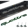 Emblém QUATTRO Audi na Na Mriežku 44 cm (zelený) Emblém QUATTRO Audi na Na Mriežku 44 cm (zelený)