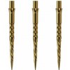 Caliburn hroty na šípky Spiro-No Lip, zlaté Dĺžka hrotu: 28 mm Caliburn hroty na šípky Spiro-No Lip, zlaté Dĺžka hrotu: 28 mm