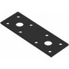 Domax LP spojka plochá Duplex čierna LP 1 - 100 x 35 x 2.5 mm 10 ks