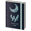 Týždenný diár B6 Lunárny Dream s gumičkou, 2026 Týždenný diár B6 Lunárny Dream s gumičkou, 2026