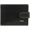 Peterson Pánska kožená peňaženka Theripus čierna One size