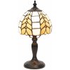 Clayre & Eef Stolná lampa Tiffany Anne - Ø 14*29 cm - Clayre & Eef Clayre & Eef Stolná lampa Tiffany Anne - Ø 14*29 cm - Clayre & Eef
