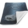 Sablio Detská deka pre bábätko Mercedes-Benz 300 SL V lese - 90x120 cm Sablio Detská deka pre bábätko Mercedes-Benz 300 SL V lese - 90x120 cm