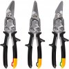 TOUGHBUILT Sada nožníc na plech - 3 ks TB-H4S3-60 TOUGHBUILT Sada nožníc na plech - 3 ks TB-H4S3-60