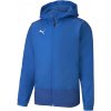 Puma TEAMGOAL 23 TRAINING RAIN Jacket modrá tmavo modrá biela