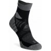 Ponožky na behanie Salomon Aero Ankle - black/castelrock Ponožky na behanie Salomon Aero Ankle - black/castelrock