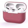 VSETKONAMOBIL 24676 SILICONE Obal pre Apple AirPods Pro tmavoružový VSETKONAMOBIL 24676 SILICONE Obal pre Apple AirPods Pro tmavoružový