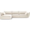 Micadoni Sedačka Kaelle, 4-miestna, ľavý roh – svetlá béžová Micadoni Sedačka Kaelle, 4-miestna, ľavý roh – svetlá béžová