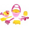 Lena Happy Sand Girls I 10 pcs, Súprava hračiek do piesku, 1 rok / roky, Ružová, Žltá Lena Happy Sand Girls I 10 pcs, Súprava hračiek do piesku, 1 rok / roky, Ružová, Žltá