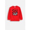 Coccodrillo detská mikina bavlna červená, veľkosť 104 Coccodrillo detská mikina bavlna červená, veľkosť 104