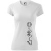 Hory bicykel úsmev - Dámske Fantasy športové (dresovina) - XL ( Biela ) Hory bicykel úsmev - Dámske Fantasy športové (dresovina) - XL ( Biela )