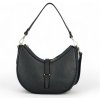Dámska kožená kabelka cez rameno čierna - Delami Dajána čierna Dámska kožená kabelka cez rameno čierna - Delami Dajána čierna