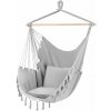 Gardlov 20937 Brazílske závesné hojdacie kreslo 130 x 97 cm šedé Gardlov 20937 Brazílske závesné hojdacie kreslo 130 x 97 cm šedé