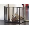 Baby Dan BabyDan Priestorová zábrana pre psíkov Pet Flex M, kovová, čierna K montáži na stěnu Baby Dan BabyDan Priestorová zábrana pre psíkov Pet Flex M, kovová, čierna K montáži na stěnu