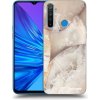 Picasee silikónový prehľadný obal pre Realme 5 - Cream marble Picasee silikónový prehľadný obal pre Realme 5 - Cream marble