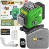 Laser zelený liniový, křížový samonivelační Procraft LE-4GL Laser zelený liniový, křížový samonivelační Procraft LE-4GL