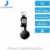 Apple iPhone 7, 7 Plus, 8, 8 Plus, SE (2020), SE (2022) - Tlačidlo Domov JCID 6 Gen (Space Gray, Black), Black Apple iPhone 7, 7 Plus, 8, 8 Plus, SE (2020), SE (2022) - Tlačidlo Domov JCID 6 Gen (Space Gray, Black), Black