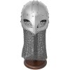 Lord of Battles Vikingská brýlová helma s kroužkovým nápletem