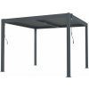 G21 Bioklimatická pergola Austin 3x3 m, antracitová hliníková G21 Bioklimatická pergola Austin 3x3 m, antracitová hliníková