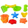 Lean Toys Súprava do piesku – 8 ks. Lean Toys Súprava do piesku – 8 ks.