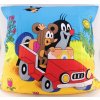 Krtko v červenom autíčku - poťah na vankúšik so zipsom Krtko v červenom autíčku - poťah na vankúšik so zipsom