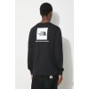 Bavlnené tričko s dlhým rukávom The North Face M L/S Redbox Tee NF0A87NNJK31 čierna S Bavlnené tričko s dlhým rukávom The North Face M L/S Redbox Tee NF0A87NNJK31 čierna S