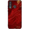 Picasee silikónový čierny obal pre Huawei P30 Lite - Red Picasee silikónový čierny obal pre Huawei P30 Lite - Red