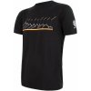 Tričko krátke pánske SENSOR MERINO AIR PT čierne RJ S Tričko krátke pánske SENSOR MERINO AIR PT čierne RJ S