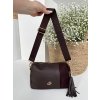 Čokoládová hnedá crossbody kabelka GROSSO - praktická na každý deň Čokoládová hnedá crossbody kabelka GROSSO - praktická na každý deň