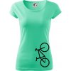 Bicykel na výšku - Dámske tričko Pure - M ( Mätová ) Bicykel na výšku - Dámske tričko Pure - M ( Mätová )