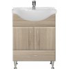 Bianca Plus 65 spodná skrinka s umývadlom, dub sonoma Bianca Plus 65 spodná skrinka s umývadlom, dub sonoma