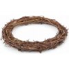 Veniec z tenkého prútia Ø20 cm - 1 ks hnedá svetlá Veniec z tenkého prútia Ø20 cm - 1 ks hnedá svetlá