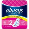 Always Classic hygienické vložky Maxi s krídelkami 9 kusov Always Classic hygienické vložky Maxi s krídelkami 9 kusov