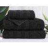 XPOSE® Froté osuška DEVON - čierna 70x140 cm, Froté XPOSE® Froté osuška DEVON - čierna 70x140 cm, Froté