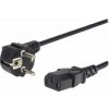PremiumCord Kabel síťový 230V k počítači 1m KPSP1 PremiumCord Kabel síťový 230V k počítači 1m KPSP1
