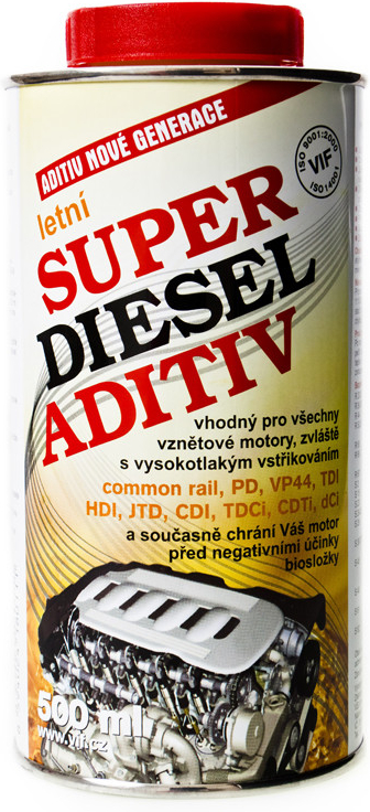 VIF Super Diesel Aditív letný 6 x 500 ml