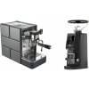 Stone Espresso Pure + Eureka Atom W 65 Casa, black Stone Espresso Pure + Eureka Atom W 65 Casa, black