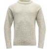 Vlněný svetr DEVOLD Nansen Wool Sweater - Grey Melange Velikost: M Vlněný svetr DEVOLD Nansen Wool Sweater - Grey Melange Velikost: M