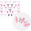 Veľkonočné nálepky na nechty 3D - BLE 1095D Veľkonočné nálepky na nechty 3D - BLE 1095D