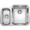 Drez jednokomorový s odkvapom Blanco ANDANO, strieborná oceľ Drez jednokomorový s odkvapom Blanco ANDANO, strieborná oceľ
